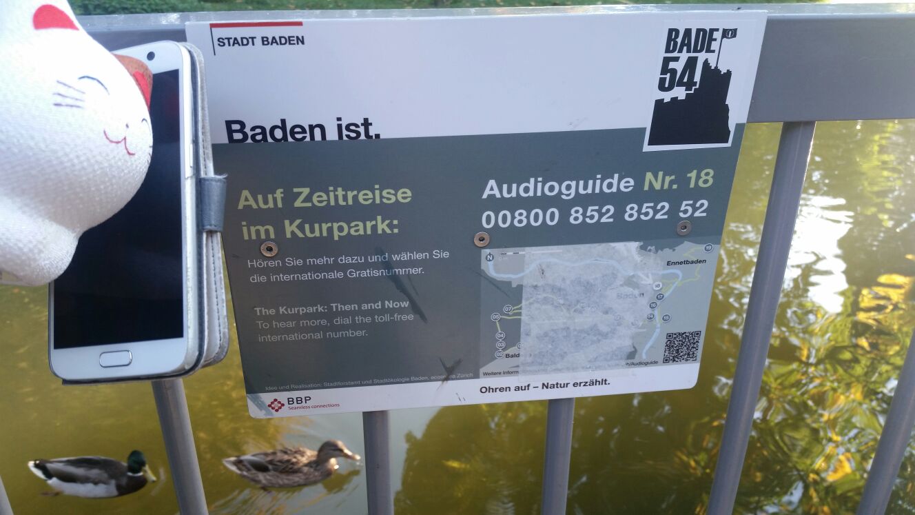 Baden, auf Zeitreise